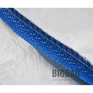 NOWY big bag 100x100x160cm (+/- 3cm) 1000 kg z lejem zasypowym