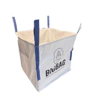 Nowy Big Bag 90x90x90 cm worek  tonowy 1000 kg, otwarty