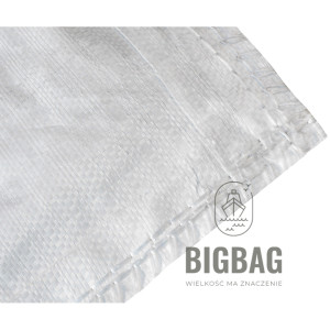 Nowy Big Bag 90x90x90 cm worek  tonowy 1000 kg, otwarty