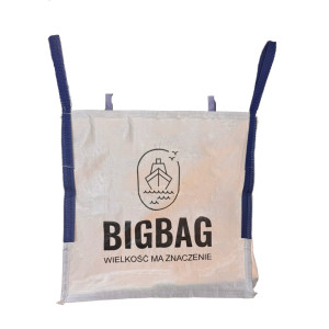 Nowy Big Bag 90x90x90 cm worek  tonowy 1000 kg, otwarty