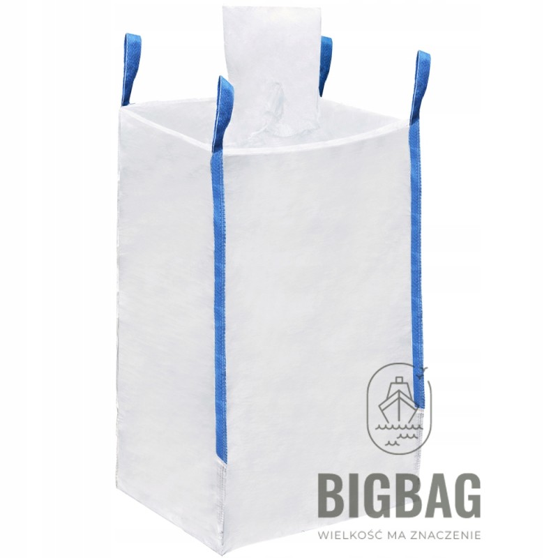 NOWY big bag 1000 kg z lejem zasypowym 100x100x157cm (+/- 3cm)