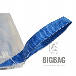 NOWY big bag 1000 kg z lejem zasypowym 100x100x157cm (+/- 3cm)